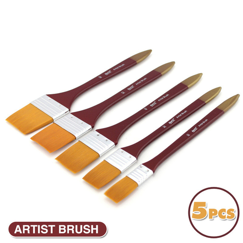 1Pcs Paint Brushes Acrylic DIY Graffiti Brush Set For Artist Oil Scrubbing Brush School Drawing Paint Stationery Supplies ► Photo 1/6