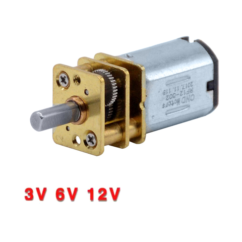 Price History Review On 3v 6v 12v Dc N Mini Micro Metal Gear Motor With Gearwheel Dc Motors 15 30 50rpm 100 0rpm 300 500 1000 Rpm Aliexpress Seller Zhuhai Store Alitools Io