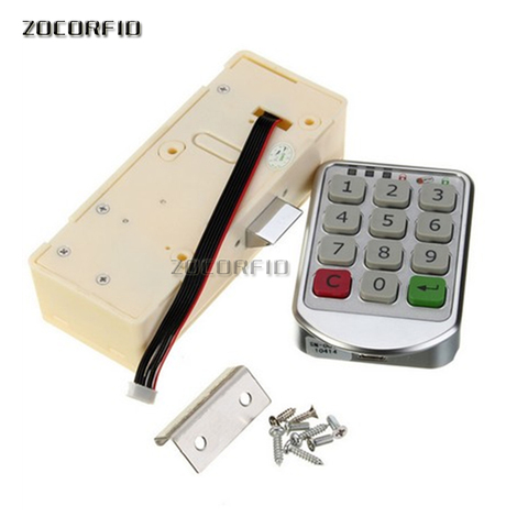 DIY electronic password lock/electronic combination lock drawer lock/supermarket cabinet locker DC6V ► Photo 1/6
