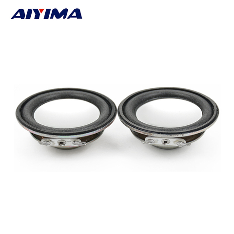AIYIMA 2Pcs 45MM Audio Portable Speaker 1.75Inch 4 Ohm 3W Full Range Speakers Neodymium Magnetic DIY Stereo Box Accessories ► Photo 1/6