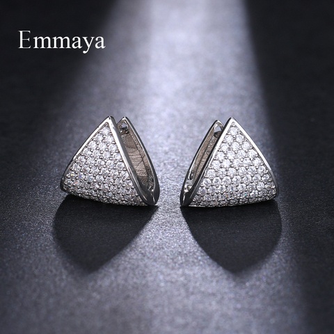 Emmaya Brand Unique Fashion zircon Originality Geometric Jewelry Earrings For Woman Charm Wedding Party Gift ► Photo 1/6
