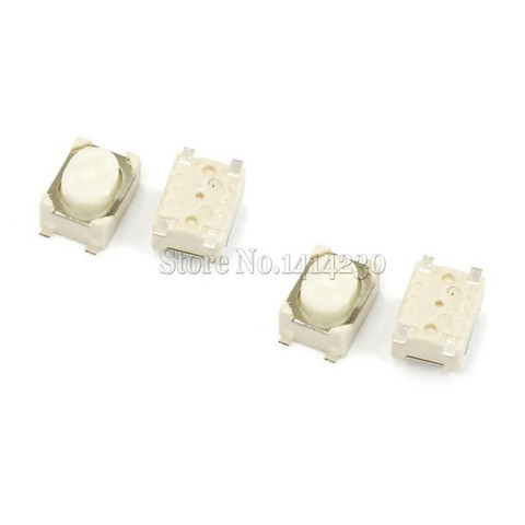 100PCS SMT 3.2X4.2X2.5MM 3*4*2.5mm 4 Pin Tactile Tact Push Button Micro Switch Momentary ► Photo 1/2