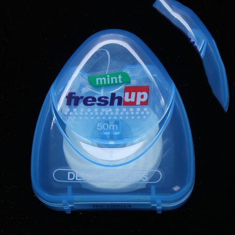 50M Micro Wax Peppermint flavor Dental Flosser Interdental Brush Teeth Stick Toothpicks Floss Pick Oral Hygiene Clean Wire ► Photo 1/6