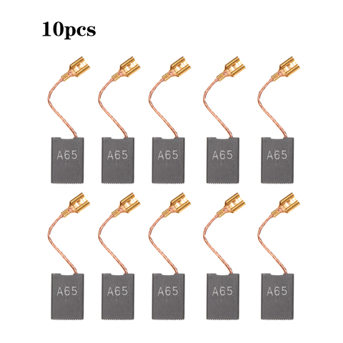 10 PCs Electric Drill Carbon Brush Spare Part with 25mm Spring and Copper Core for Generic Electric Tool Motors Rotary Tool ► Photo 1/5