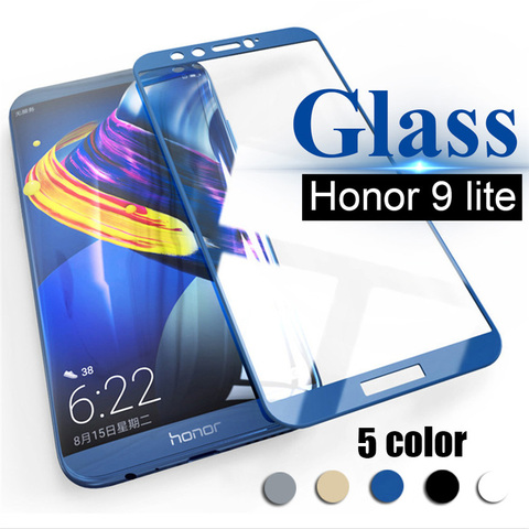 Honor 9 lite protective glass for honor 8 lite 9lite film full Cover tempered glass screen protector on honor 9lite 9 light case ► Photo 1/6