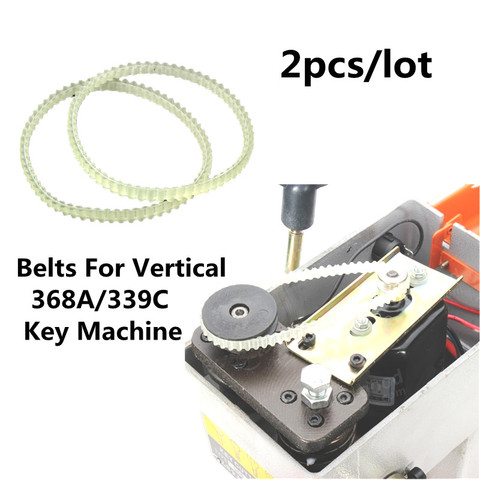 2pcs/lot DEFU 339C 368A motor belt for vertical key cutting machine Motor parts Locksmith Tools ► Photo 1/6