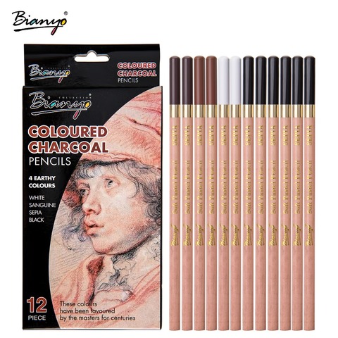 12pcs Professional Soft Pastel Pencils Wood Skin Tint Pastel Colored Pencil  - Wooden Colored Pencils - AliExpress