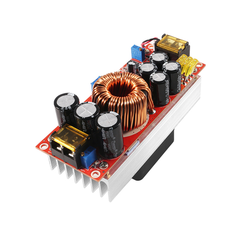 1800W 40A CC CV Boost Converter DC-DC Step Up Power Supply Adjustable Module DC 10V-60V to 12V-90V DIY kit Electric Unit Modules ► Photo 1/1