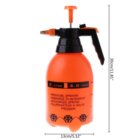 2.0L Car Washing Pressure Spray Pot Auto Clean Pump Sprayer Bottle Pressurized Spray Bottle High Corrosion Resistance ► Photo 1/6