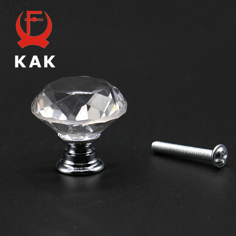 Handles Cupboard Pulls Diamond Shape Pull Handle Crystal Glass Knobs Door Knob G 