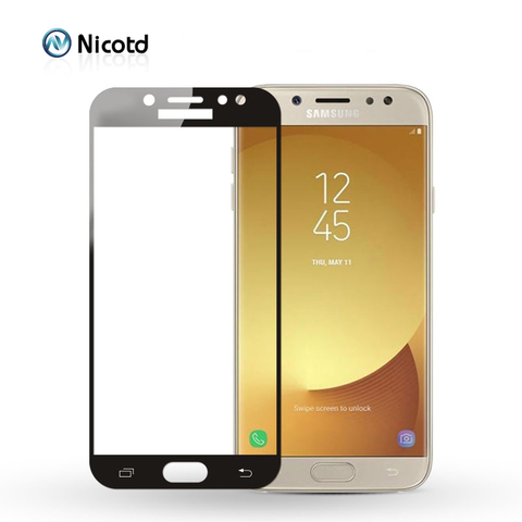 For Samsung Galaxy J7 2017 J730F/DS J730FM/DS Tempered Glass Screen Protective Film For Samsung J7 Pro J730F J730GM/DS J730G/DS ► Photo 1/6