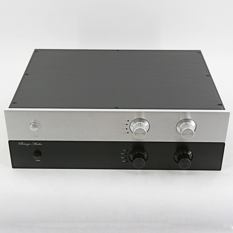 BZ4307G Aluminum Preamplifier Chassis Complete and exquisite Case Power Amplifier Audio Box DIY Enclosure 430*70*308MM ► Photo 1/1