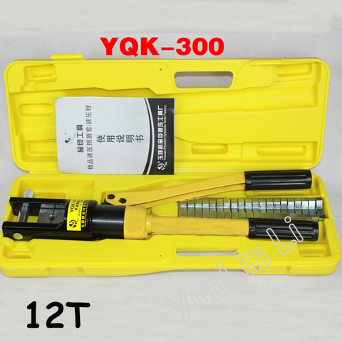 10-300MM crimping range Hydraulic crimping tool 12T pressure YQK-300 Hydraulic Cable Lug Crimping Tools, Press Cable Terminal ► Photo 1/6
