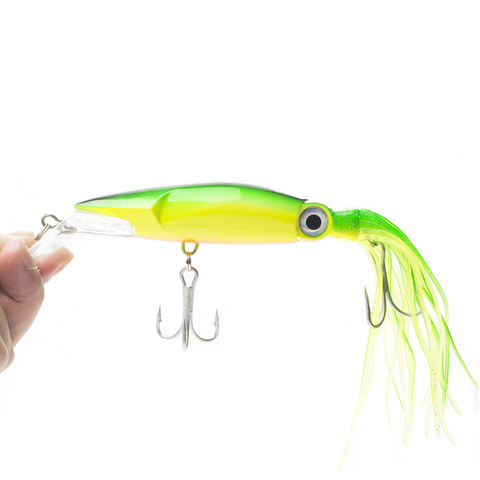SEALURER 1PCS/Lot   Fishing lures Fishing Tackle Minnow  Crankbait 6 Colors Available Squid Lures Fishing Bait ► Photo 1/6