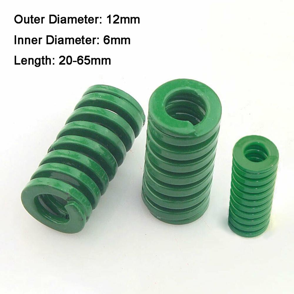 12mm OD Green Heavy Duty Compression Stamping Mould Die Spring 6mm ID All Sizes 