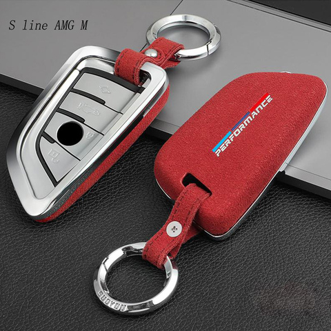 Car Styling Key Rings Protection Cover Stickers For BMW X1 x5 x6 F15 F16 E84 G10 G30 G38 Protect Shell Interior auto Accessories ► Photo 1/6