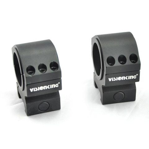 Visionking Mount Ring For RifleScope 25.4mm 30mm Tube Mounts For .223 .308 .50 Cal Riflescope Aluminum Mounting Ring Shockproof ► Photo 1/6
