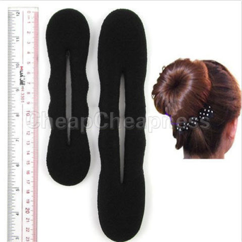 Magic Sponge Clip Foam Bun Curler Twist Hair Styling Maker Hair Beauty Tool Hot