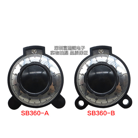 Matching button linear digital knob SB360 potentiometer knob potentiometer hole diameter 6MM ► Photo 1/5