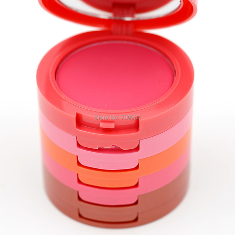 Blush Palette 1pcs 5 Color Blusher Makeup Matte And Graceful Powder Full Size Net 40g M1008 ► Photo 1/6