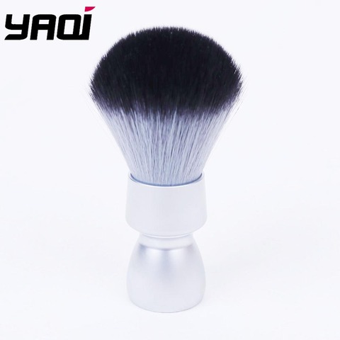 Yaqi Heavy Metal Handle Timber Wolf Synthetic Hair Tuxedo Knot Shave Brush for Men Shaving ► Photo 1/3