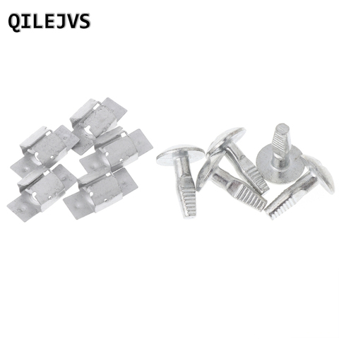QILEJVS 5 Pairs Engine Fitting Clips Mounting Bolt Under Cover For Peugeot 206 207 406 407 806 807 ► Photo 1/6