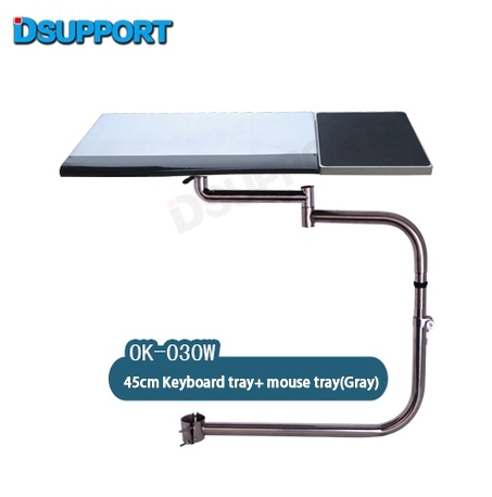 OK030 Multifunctional Full Motion Chair Clamping Keyboard Support Laptop Desk Holder Mouse Pad for Comfortable Office andGame ► Photo 1/4