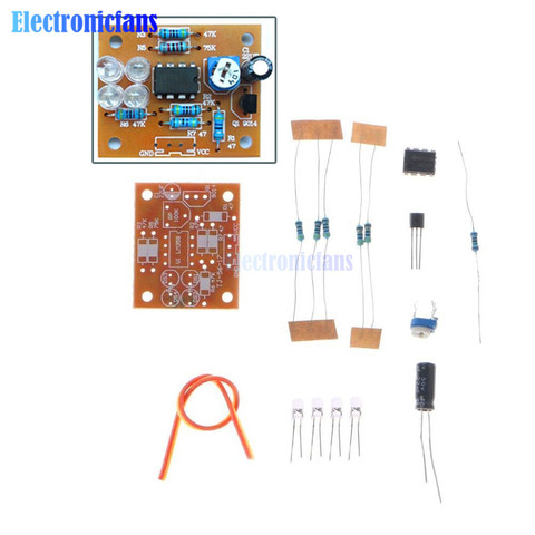 LM358 Breathing Light Parts Electronic DIY Fun Making KIT Blue Flashing Lamp Electronic Production Suite ► Photo 1/6