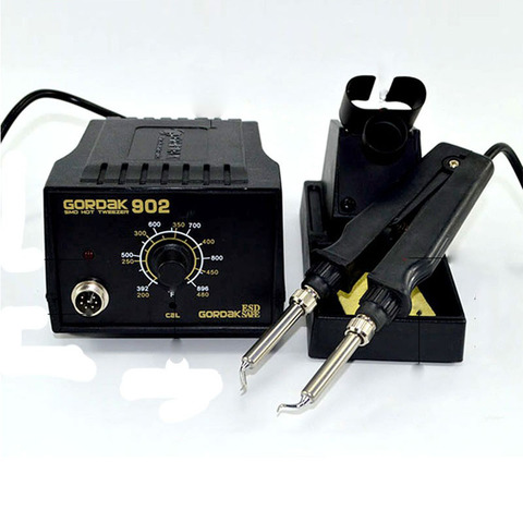 Electric heating pliers Constant temperature heating tweezers GORDAK 902 Electric iron Soldering station Repair Rework Station ► Photo 1/4