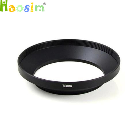 49 52 55 58 62 67 72 77 82mm Black Camera Metal Lens Hood Wide Angle Screw In Mount Lens Hood for canon nikon for S&ny Pentax ► Photo 1/5