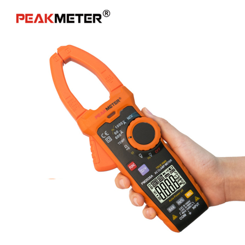 PEAKMETER PM2028A/B/S 6000 counts Clamp Multimeter Ture RMS AC1000A Digital Current Voltage Meter Multimeter Measuring Tool 600V ► Photo 1/5