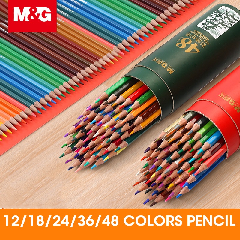 Colorful Amazing 12/18/24/48/72 Colored Pencils Set Artist Painting Oil  Based Pencil Crayons Professional Drawing Pencils for School Office  Supplies Sketch