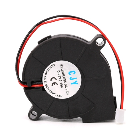 50mmx15mm DC 5V 2-Pin Computer PC Sleeve-Bearing Cooler Blower Cooling Fan 5015 ► Photo 1/6