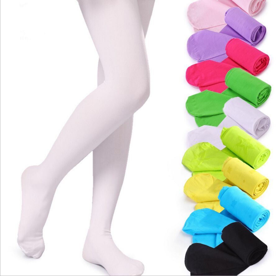 Candy Color Girls Tights Pantyhose Ballet Socks Stockings 