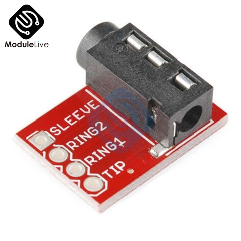 NEW TRRS 3.5mm Audio Socket Jack Breakout Headphone Video Audio MP3 Jack Professional AL Module 3.5 MM Board ► Photo 1/1