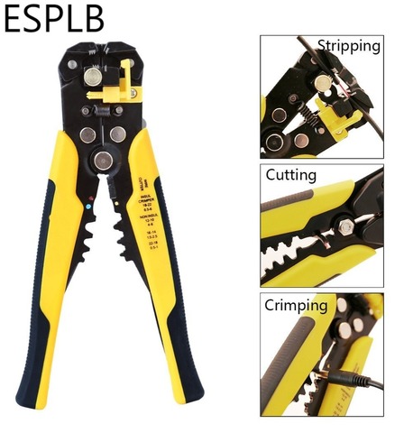 ESPLB Wire Stripper Self-adjusting Cable Cutter Crimper Automatic Wire Stripping Tool Cutting Pliers Tool for Industry ► Photo 1/6