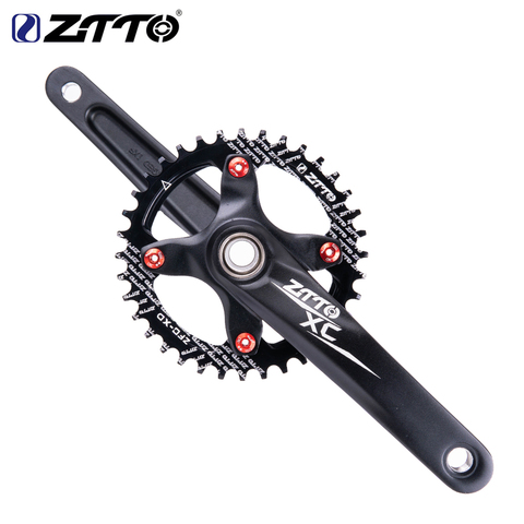 ZTTO MTB Crankset 170mm Crank 1X System Chainwheel Single Chainring Narrow Wide 104 BCD For 1*11 1*10 Mountain Bike Bicycle ► Photo 1/6