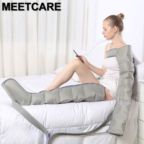 Electric Air Compression Leg Massager Waist Arm Leg Wraps Foot Ankles Calf Massage Machine Pain Relax Promote Blood Circulation ► Photo 1/6