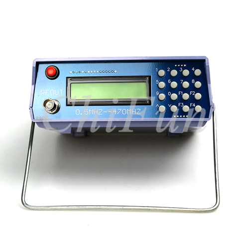 Freeshipping 0.5Mhz-470Mhz RF Signal Generator Meter Tester For FM Radio walkie-talkie debug digital CTCSS singal output ► Photo 1/1