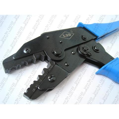 LS-05H Coaxial crimping tools RG55 RG58 RG59 coaxial crimper SMA/BNC connectors crimp tool carbon steel ratchet crimping pliers ► Photo 1/1