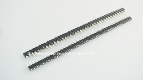 10pcs 2.54 mm Pitch Socket SIP 1x40 Pin Machine Tool Pins Soldertail Female insulator height 3.0mm through hole SIP solder PCB ► Photo 1/1