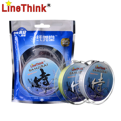 100M LineThink Samurai Standard Quality Nylon Monofilament Fishing Line Free Shipping ► Photo 1/4