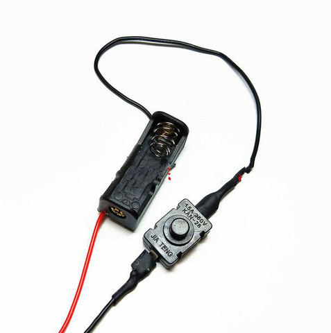 1pcs 12V 23A Battery Holder 12V battery box with switch for LED light strip doorbell power box ► Photo 1/2