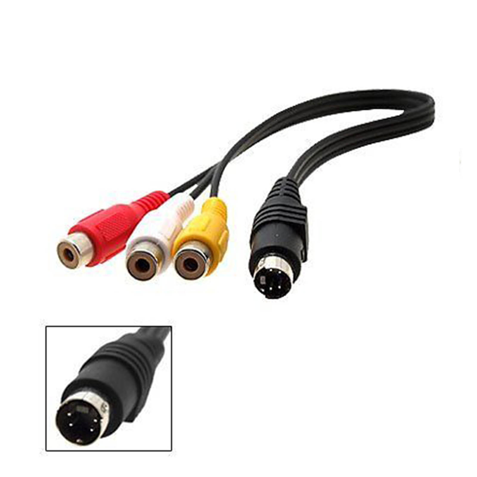 VGA Maschio a S-Video 3 RCA Jack Femmina Composo AV TV Out Adattatore Convertore Connettore Cavo Video Schede Video per PC Laptop 44 VGA Maschio a S-Video 3 RCA Jack Femmina Composo AV TV Out Adattatore Convertore Connettore Cavo Video Schede Video per PC Laptop 44