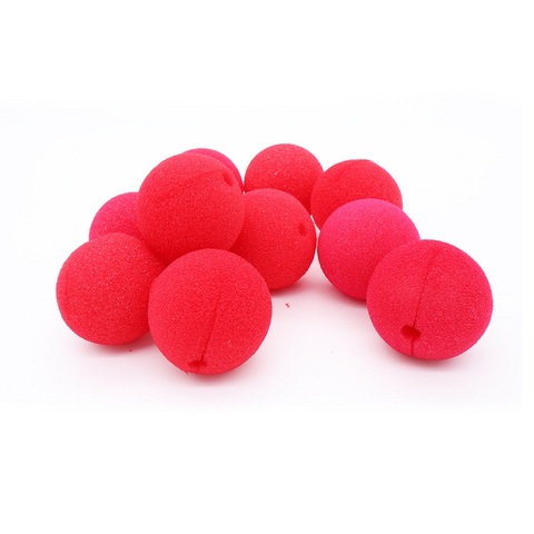 10pcs Red Sponge clown nose Cosplay props party funny stage Performance props festival make up clown nose supplies ► Photo 1/6