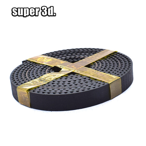 For 6/10mm Timing Pully 3D printer moving parts 1meter open timing belt rubber belt 2GT/GT2 ► Photo 1/4