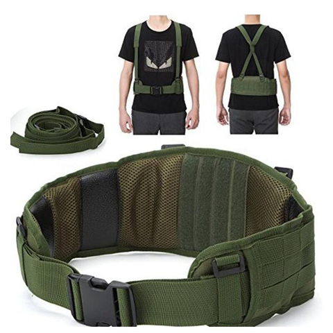 Tactical Molle Belt Men's Army Special 1000D Nylon military belt Convenient combat Girdle EAS H-shaped Adjustable Soft Padded ► Photo 1/6