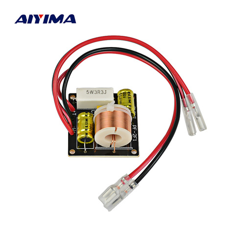 AIYIMA Professional Speakers Frequency Divider 2 Way Crossover Stereo Audio Subwoofer Treble Speaker Filter DIY For Home Theater ► Photo 1/6