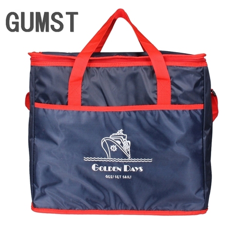GUMST Extra Large Thickening Cooler Bag Ice Pack Insulated Lunch Bag Cold Storage Bags Fresh Food Picnic Container ► Photo 1/6