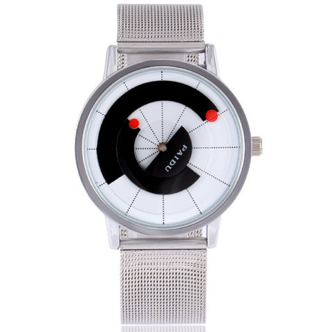Rotate Dial Design Men's Watches Men Luxury Brand Stainless Steel Band Quartz Watch Vintage Dress Reloj Relogio Masculino TC2247 ► Photo 1/1